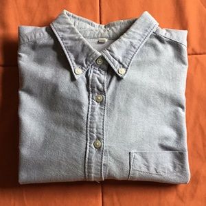 MUJI chambray button-down